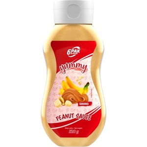 6PAK Nutrition Yummy Peanut Sauce - Banana [520 мл] Банан