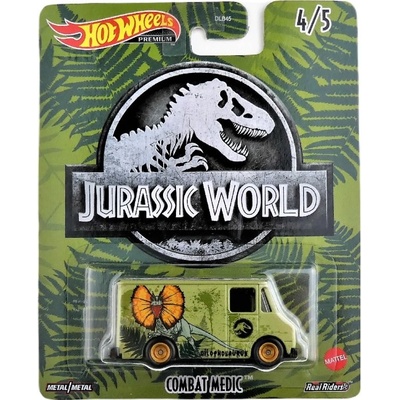 Mattel Hot Wheels Premium Jurassic World Combat Medic