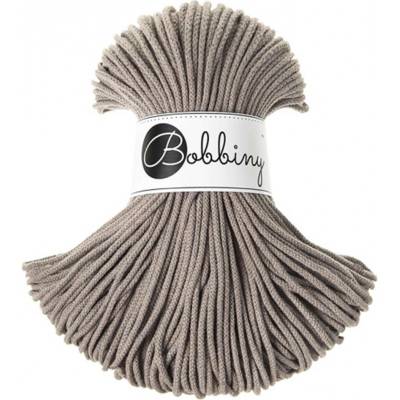 Bobbiny šňůry junior 3 mm hnědobéžové (COFFEE)