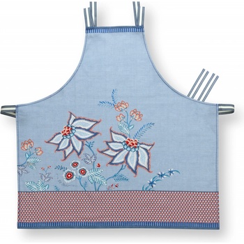 PIP Studio Zástěra Flower Festival modrá