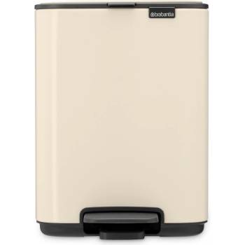 Brabantia Бежово стоманено кошче за боклук с педал 4 l Bo - Brabantia (237829)