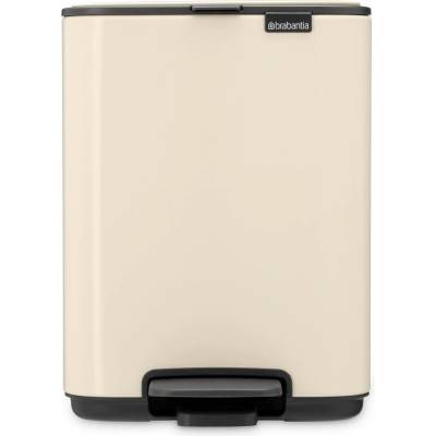 Brabantia Бежово стоманено кошче за боклук с педал 4 l Bo - Brabantia (237829)