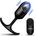 Heavy Hitters Vibrating Weighted Silicone Anal Plug XL Black