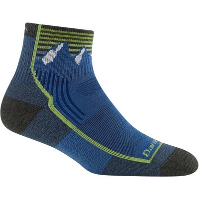 Darn Tough QUEST QUARTER LIGHTWEIGHT WITH CUSHION dětské ponožky, mountain blue