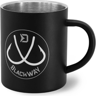 Delphin BlackWAY Nerezový hrnek 300 ml