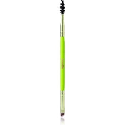 Noelle Makeup Brush Eyebrows obojstranný štetec na obočie 18.1. 1 ks