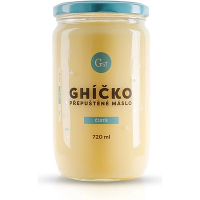 České Ghíčko Ghí natural 720 ml