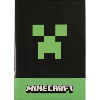 Graffiti Тетрадка Graffiti Minecraft - Creeper, А5, 48 листа, с широки редове (237953A516)