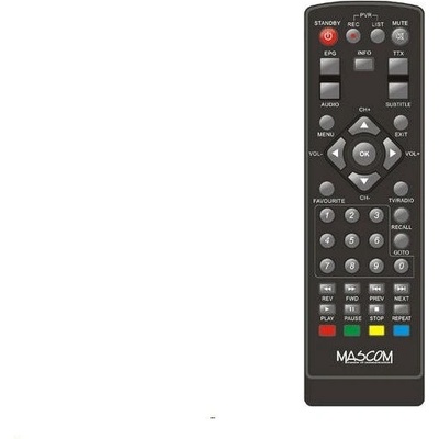 Diaľkový ovládač Mascom MC750T2 HD