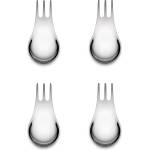 Alessi Многофункционални прибори за хранене Moscardino 4 бр (GIMR01S4)