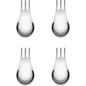 Alessi Многофункционални прибори за хранене Moscardino 4 бр (GIMR01S4)