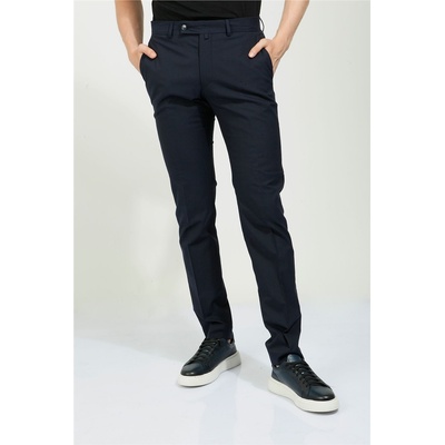 Centone Мъжки класически Slim Fit панталон - Черен #357721 (357721_Тъмносин)