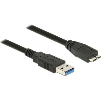 Delock 85073 USB-A zástrčka USB Micro-B zástrčka 1,5m černý