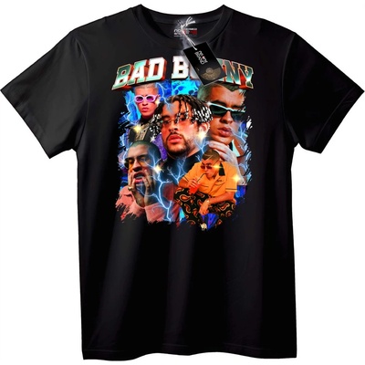 NOONEBRAND Тениска Bad Boy Group - S, White