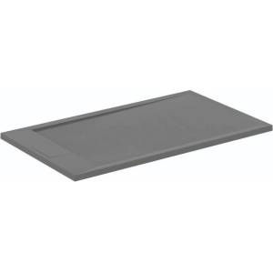 Ideal Standard i. life Ultra Flat S правоъгълно душ корито, асфалтово сиво, 120x70 см (T5233FS)