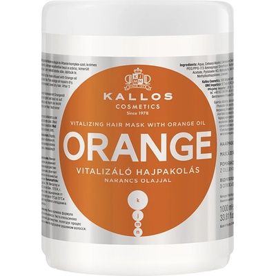 Kallos KJMN Orange maska na vlasy 1000 ml