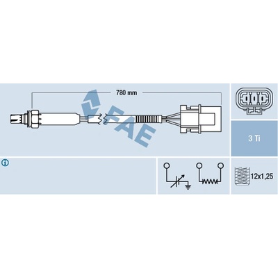 Lambda sonda FAE 77181