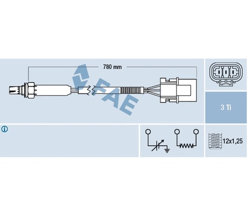 Lambda sonda FAE 77181
