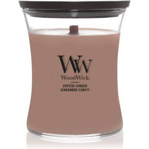 WoodWick Crystal Ginger ароматна свещ с дървен фитил 275 гр