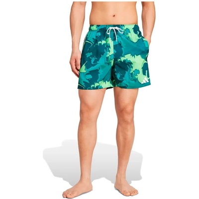 Adidas Бански гащета Adidas Tie-Dye Swim 5´´ swimming shorts - Blue (Aurora Ivy / White)