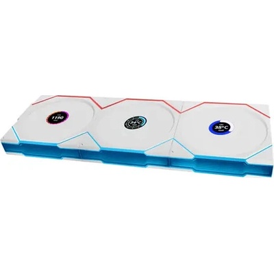 Lian Li UNI FAN TL120 LCD Wireless White 3ks 12TLLCD1W3W