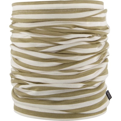Stoic Шал Stoic MerinoChill MMXX Göteborg Neckwarmer Neckerchief - Silent Green / Almond White - размер One Size (203-3040-1111)