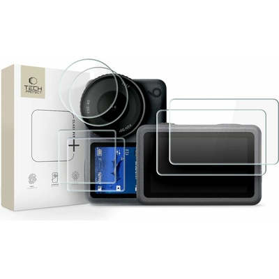 TECH-PROTECT TECH-PROTECT GLASS FIT+ 2-SET DJI Osmo Action 6 CLEAR 148951