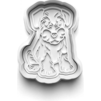 Vykrajovačka - Schnauzer miniature 9x7 cm