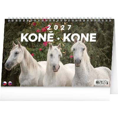 NOTIQUE Stolový Koně Kone CZ/SK 23,1 x 14,5 cm 2027