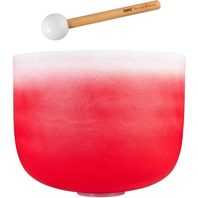 Sela Crystal Chakra Кристална пееща купа 14" Red (SECCU14C)