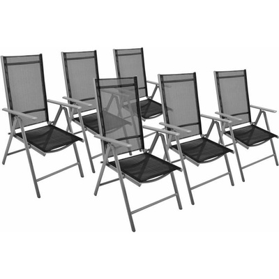 Garthen 38580 Zahradní sada 6 x skládací židle