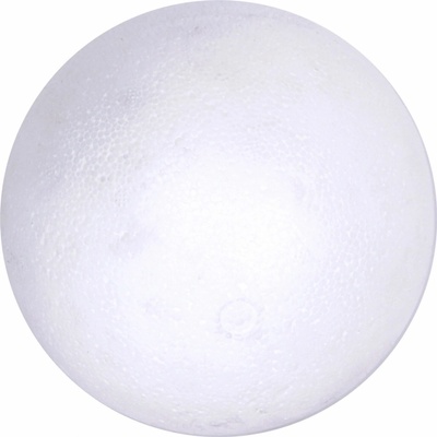 Polystyrénová guľa biela priemer 8 cm