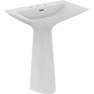 Ideal Standard Atelier Tipo-Z свободностояща мивка, лъскаво бяла, 74 см с 3 отвора за смесител (T442601)