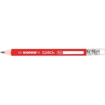 Kores Графитен молив с гума, HB, триъгълен, джъмбо, KORES "Coach" 92530 (92530)