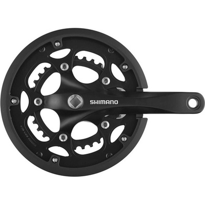 SHIMANO Střed CLARIS RS200 175mm 50/34z. s krytem 8k. na čtyřhran černý – Hledejceny.cz