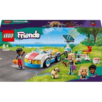 LEGO® Friends 42609 Elektrické auto s nabíječkou