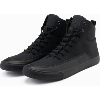 Ombre Clothing Мъжки високи маратонки с гумен ток черни Ombre Clothing Ombre Clothing | Cheren | МЪЖЕ | 40