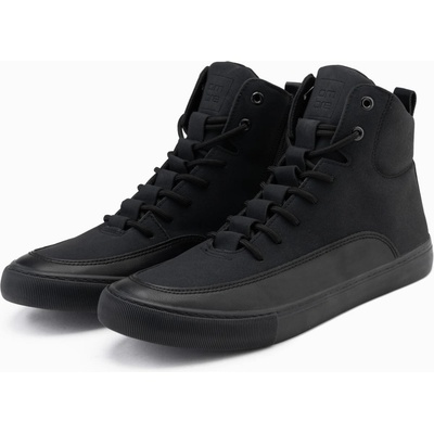 Ombre Clothing Мъжки високи маратонки с гумен ток черни Ombre Clothing Ombre Clothing | Cheren | МЪЖЕ | 40