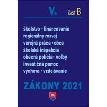 Zákony 2021 V/B - Školstvo, Obce - Poradca s.r.o.