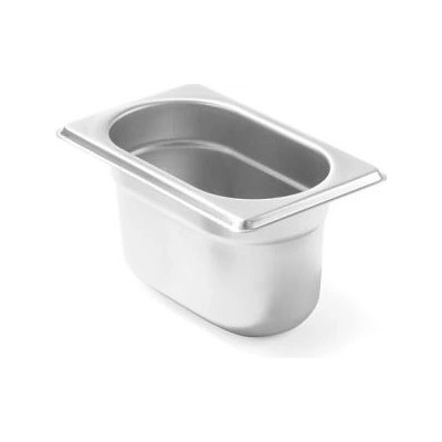Nádoba GN 1/9 – 176 x 108 mm, HENDI, Budget Line, GN 1/9, 0,6L, 176x108x(H)65mm Hloubka: 10 cm