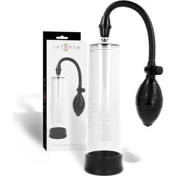 Пенис помпа, вакуум за прецизно уголемяване - Intense Pump Clear 02 (D-234353)