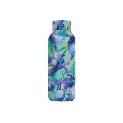 QUOKKA Solid - Stainless Steel Thermal Bottle 510 ml (Blue Irises)