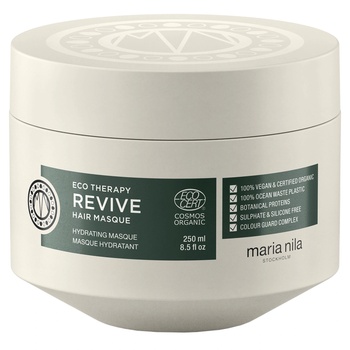Maria Nila Eco Therapy Revive Cruelty Free Крем-маска за лечение на коса за хидратация 250 ml