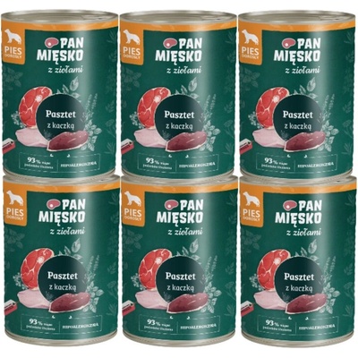 Pan Mięsko s bylinkami paštéta s kačacou 6 x 400 g