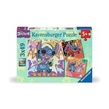Ravensburger Kids Puzzle 2D 3x49 Disney Stitch