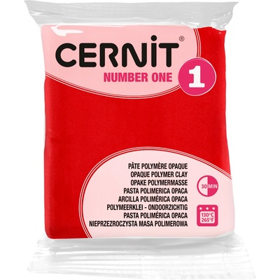 Cernit Polymer Clay N°1 Полимерна глина Red 56 g (CE0900056400C)