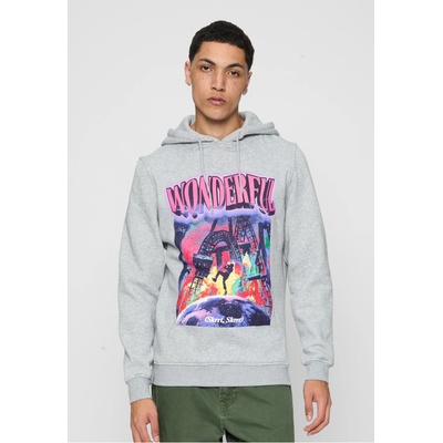 Mister Tee Wonderful Hoody heather grey XXLUB-MT1627-00431 - Бял, размер XL