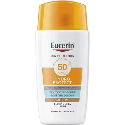 Eucerin Hydro Protect Color Medium SPF50 50ml Facial Sunscreen - Clear