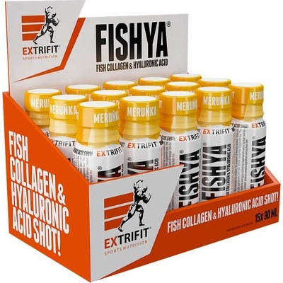 Extrifit Fishya Shot Meruňka 15x90 ml