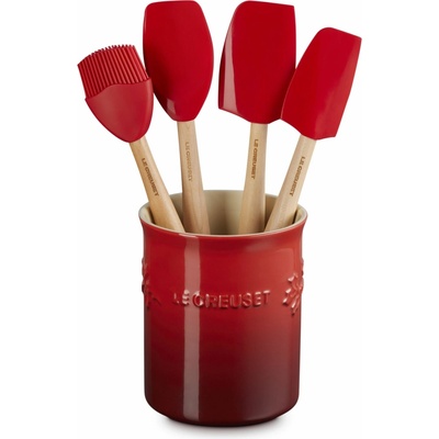 Le Creuset 89356000600003 Kuchynské doplnky Holly s organizérom višňové 5 dielov